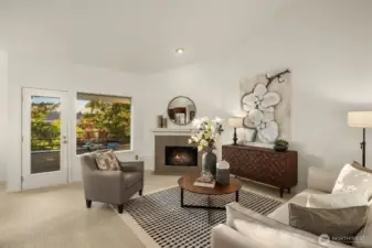 Freshly updated with new carpet and paint throughout—it's like your condo just had a spa day!