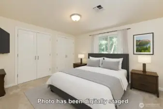 Middle Bedrooom - Digitally Staged