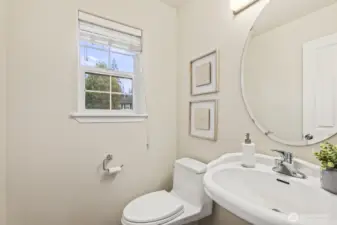 Main floor bathroom