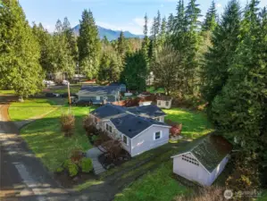 3-bedroom, 2-bathroom home on a level, usable lot just shy of a half-acre