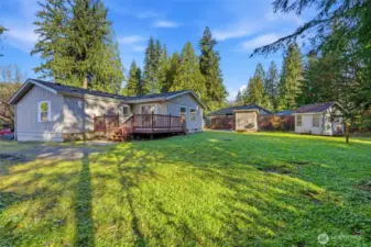 Relax on the deck and soak in peace and tranquility.