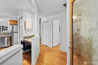 Step on in to real hardwood flooring