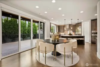 A bright breakfast nook perfect for casual dining and morning coffee