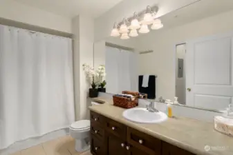 Comfortable bathroom