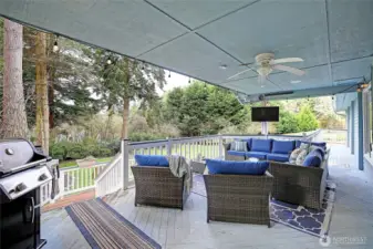 Covered Outdoor Living Space~
