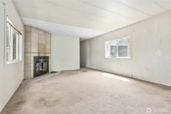 Ready for fresh carpet and paint!