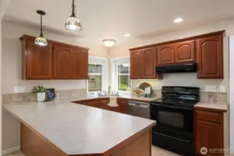 Guest house/ADU kitchen with plenty of counterspace