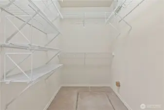 Primary Walk-In Closet