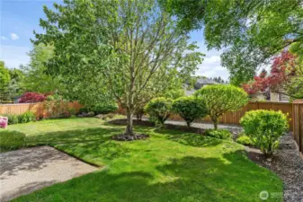 Fully Landscaped Yard w/Extra Patio space