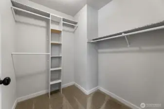 Walk-in Closet in Primary Suite