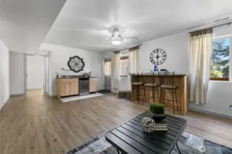 Wet Bar in Rec Room