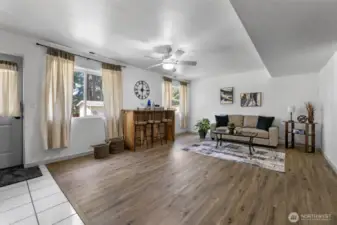 Spacious Rec Room Downstairs