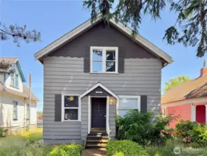 Front of the house