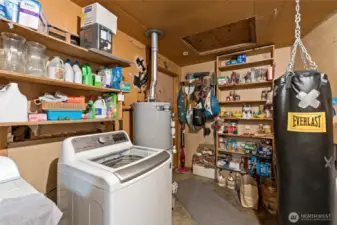 Utility room from kitchen