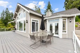 Tons of space for entertaining and relaxing