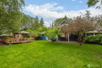 Covered decks perfect for entertaining and relaxation.
