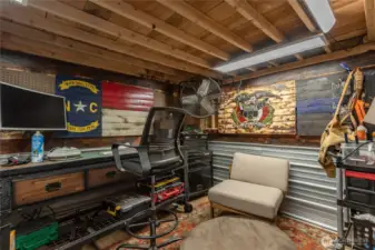 Get crafty in this separate studio/shop