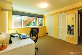 4th bedroom in basement