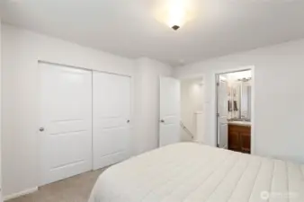 2nd bedroom with its own bathroom