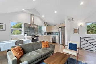 Living and dining room