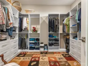 Primary Walk In Closet
