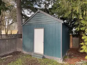 BACKYARD STORAGE SHED