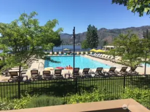 Saltwater pool. . . . The place to hang out in Summertime.