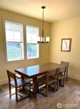 Spacious Dining area.