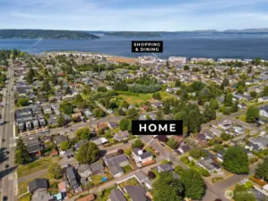 Within walking, biking distance of promenade/ Pt. Defiance Park