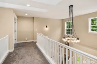 Stunning, hand-blown glass schoolhouse lighting adds timeless charm and character.