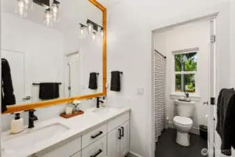 Upstairs bathroom