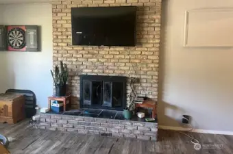 Main fireplace