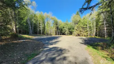 Private Lane already installed with power and comcast