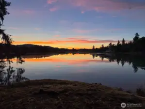 Stunning sunsets