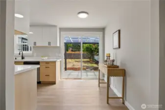 Breakfast nook or dining area
