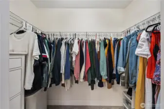Primary Walk In Closet