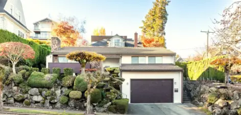 Front View Facing East