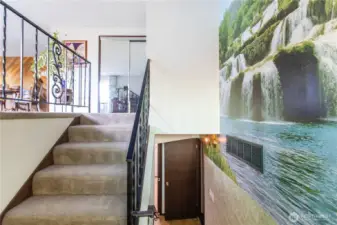 entry from front door