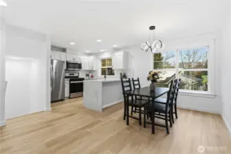 New lightings. Big windows.