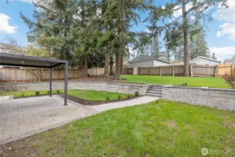 Fully Fenced Backyard