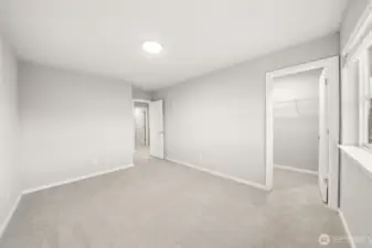 Bedroom 2 with walk in closet