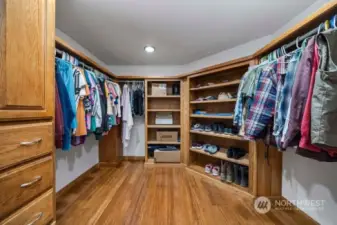 Check out this custom closet for the Owners!