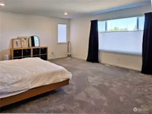 Huge primary bedroom with Mt views