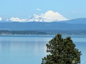 Mt Baker from the deck.