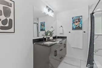 Hallway bath