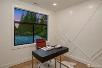 Dedicated upstairs den
