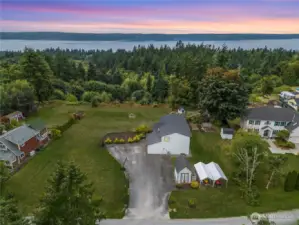 Beautiful location with expansive property to fulfill all your outside dreams.