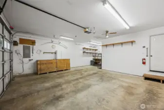 Garage for the home.