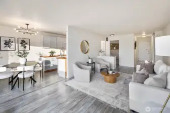 Natural Light into Kitchen