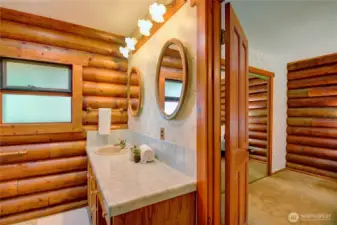 Primary bath looking into Primary bedroom.